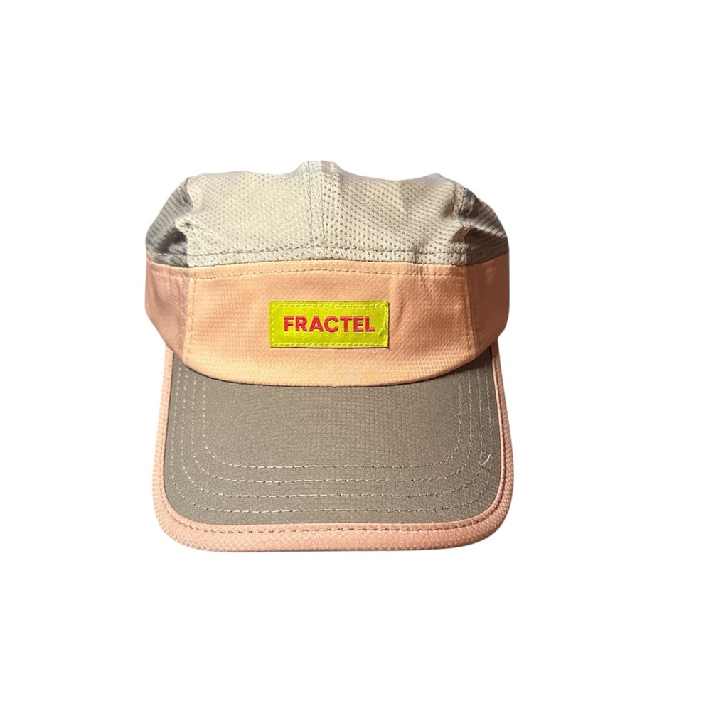 Fractel Beige and Pink Cap
